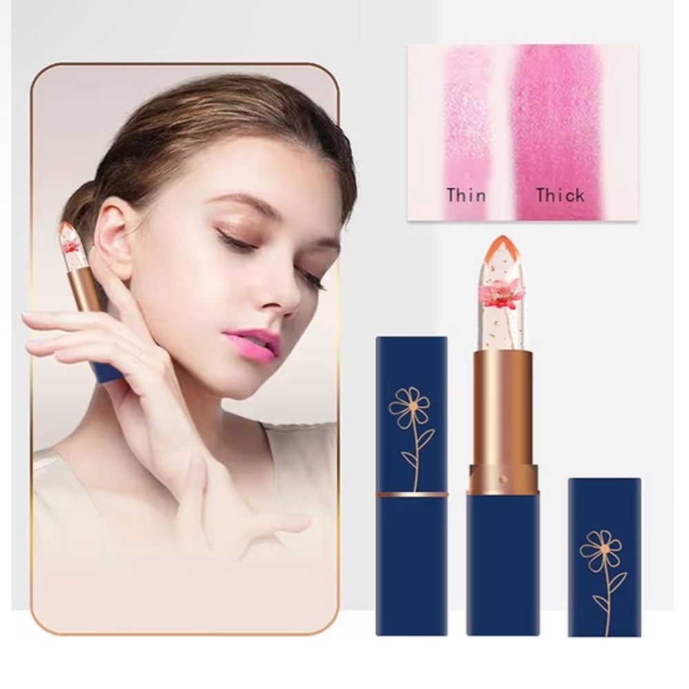 Magic Color Changing Flower Lip Balm - Picture 7 of 16